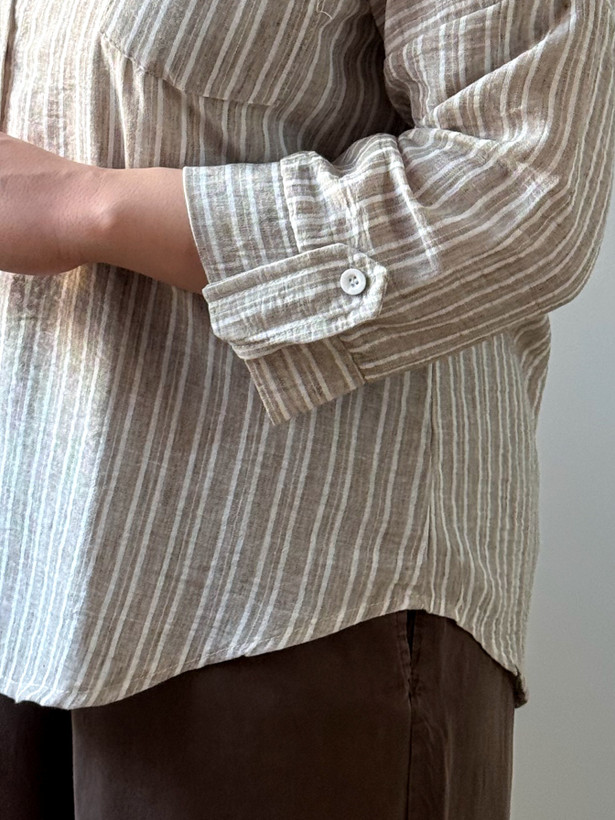 شومیز لینن کاملیا