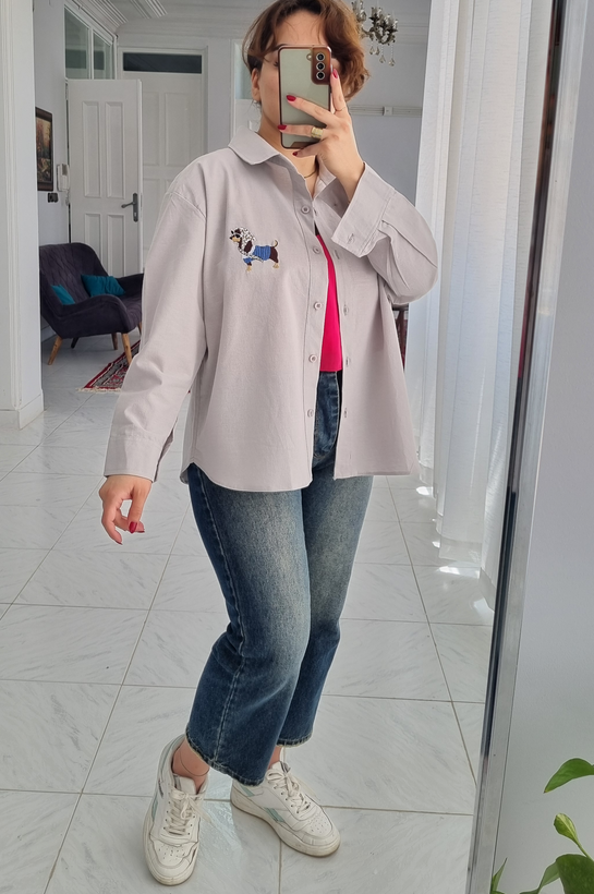 شومیز لینن فیدو